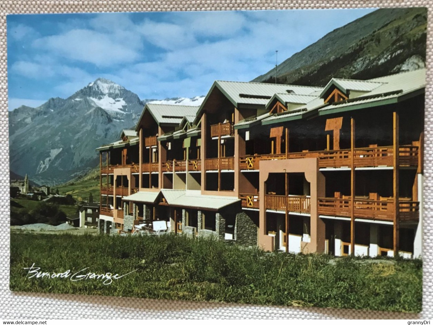 73 Lansvillard Val Cenis En Ete Location La Marmottiere La Dent Perchee Enneigee 3684m La Village -ed B. Lagrange 3579 - Val Cenis