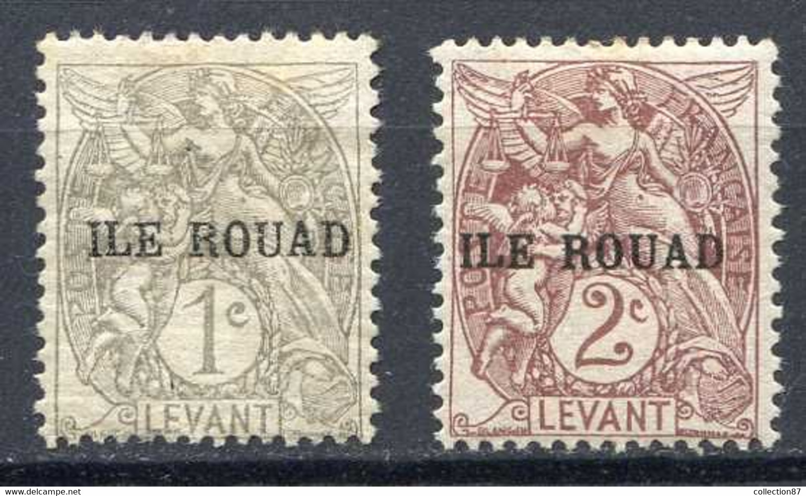 ROUAD < N° 4 Et 5 Type Blanc ⭐ Neuf Ch ⭐ MH - Unused Stamps