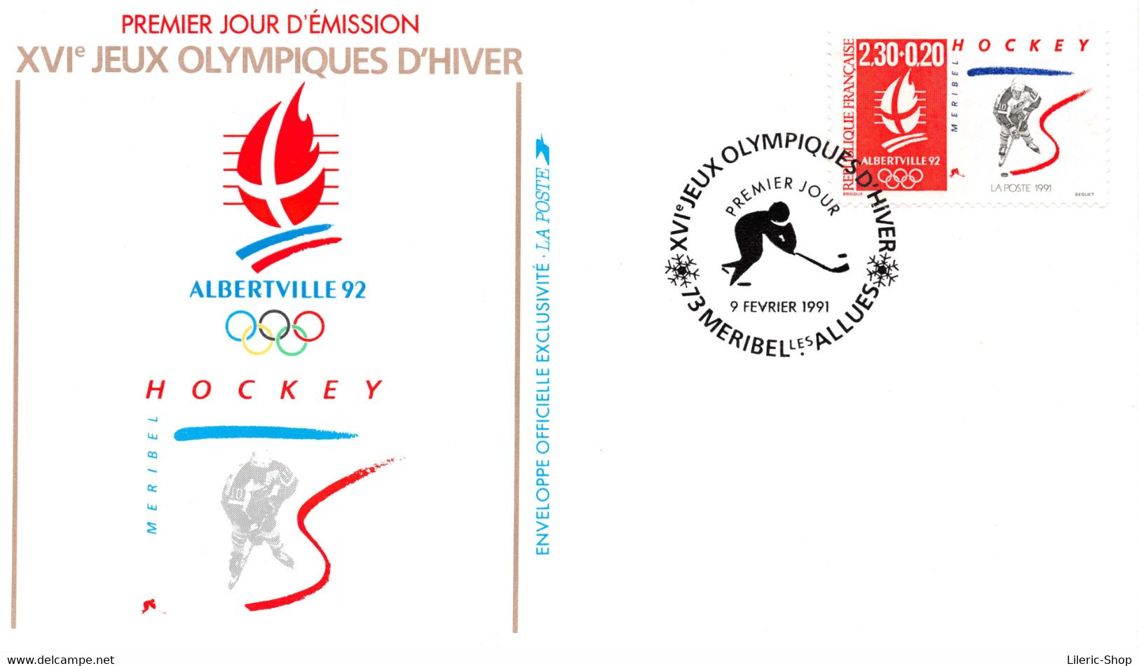 Premier Jour D'émission - FDC - Alberville 1992 - Jeux Olympiques D'hiver - Lot De 10 Enveloppes Différentes -  ♥♥♥ - 1990-1999