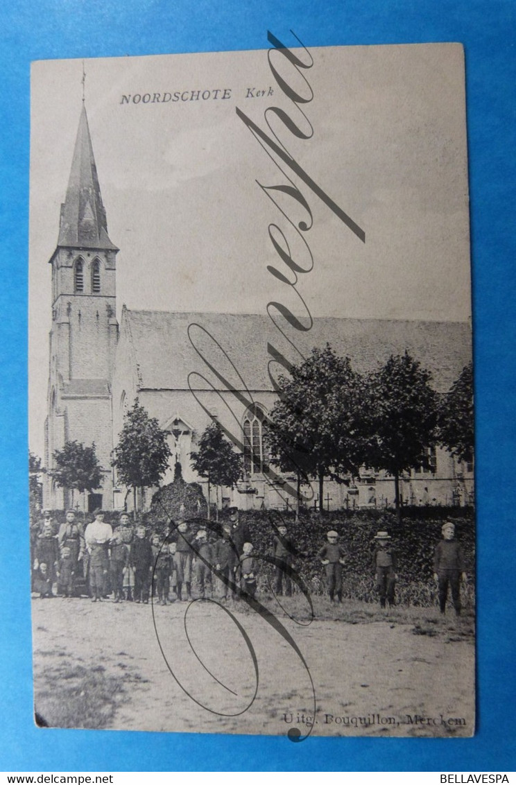 Noordschote Kerk Uitg. Bouquillon Merckem - Lo-Reninge