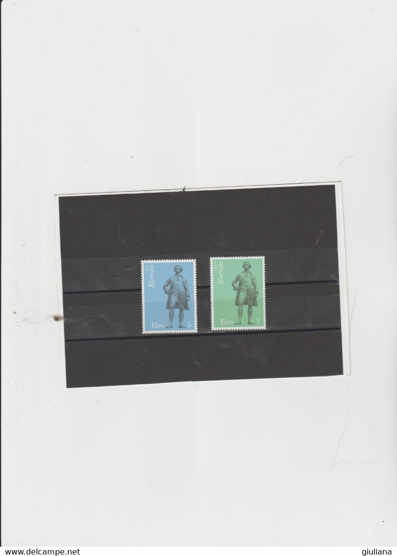 Irlanda Rep. 1974 - (Yvert)  304/05**  "Europa. Sculpture" - Unused Stamps