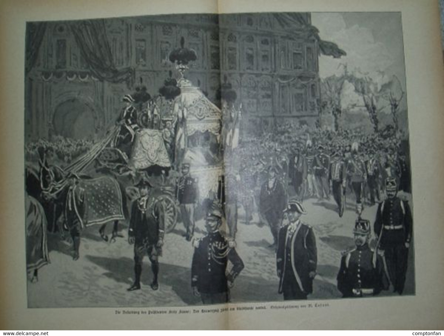 a102 1222 Felix Faure Präsident Émile François Loubet Frankreich Artikel / Bilder 1898 !!