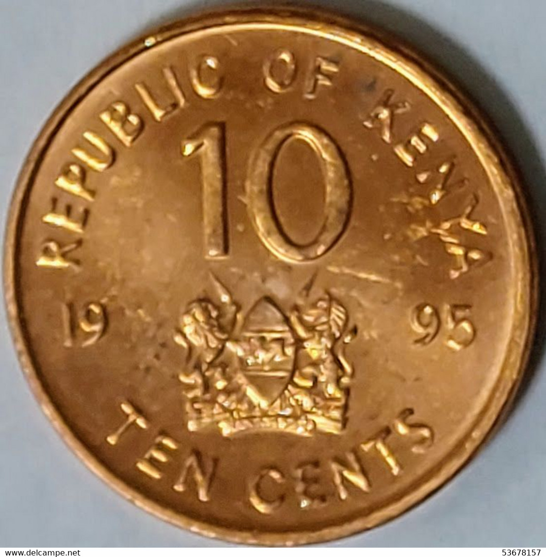 Kenya - 10 Cents 1995, KM# 31 (#1319) - Kenia