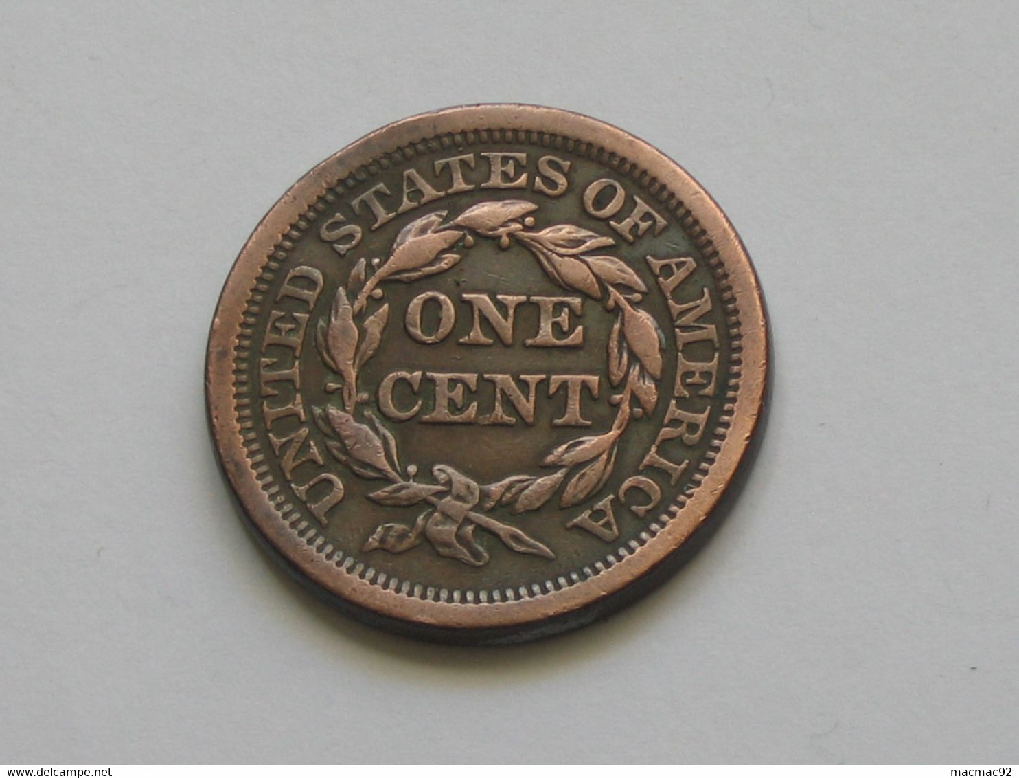 1 One Cent 1854 - BRAIDED HAIR - United States Of America  **** EN ACHAT IMMEDIAT **** - 1840-1857: Braided Hair