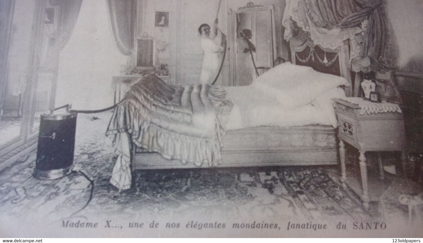 ♥️ PUBLICITE // SANTO ASPIRATEUR DEPOUSSIEREUR  MADAME X FANATIQUE ♥️ - Paris (02)