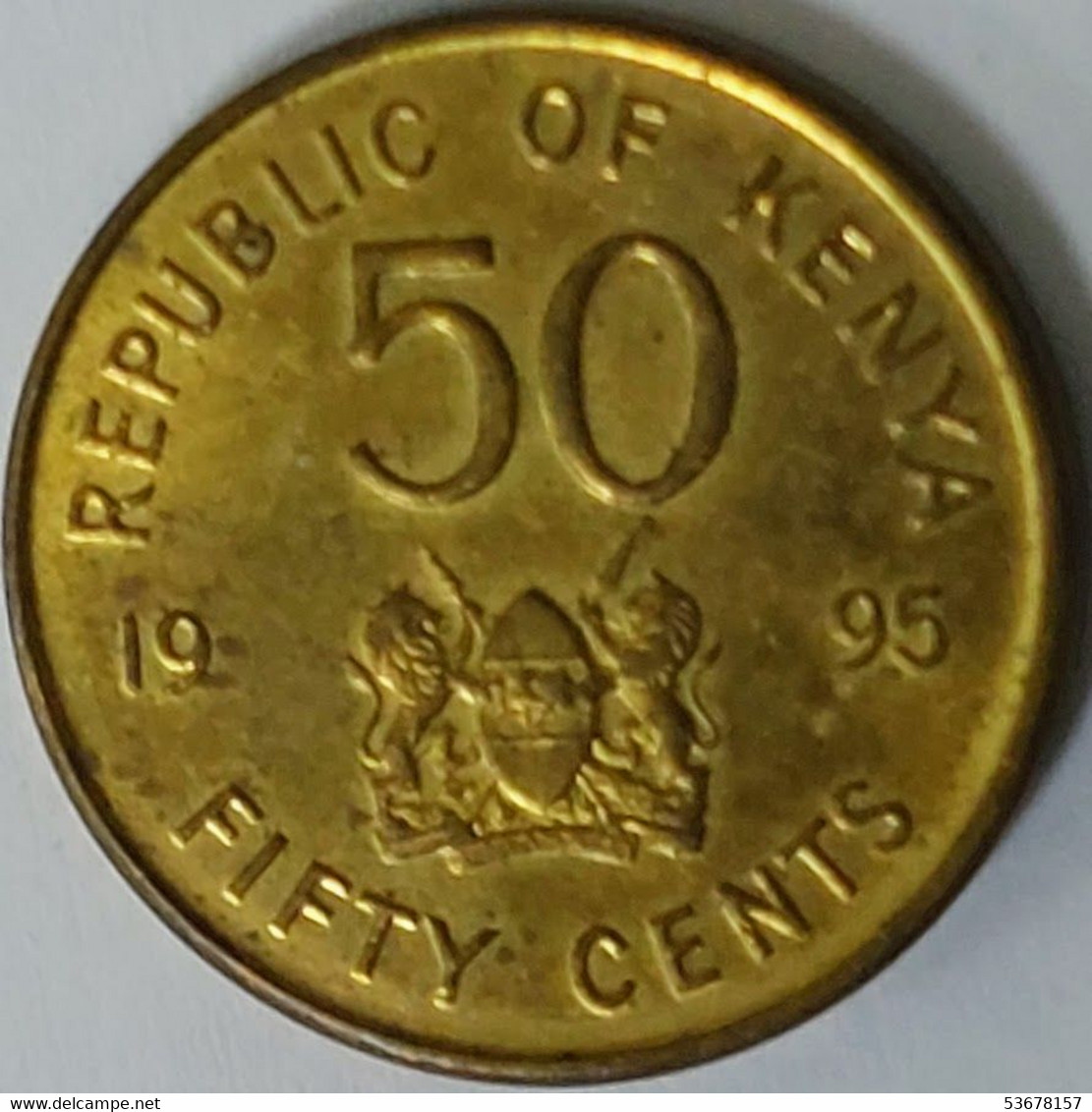 Kenya - 50 Cents 1995, KM# 28 (#1323) - Kenya