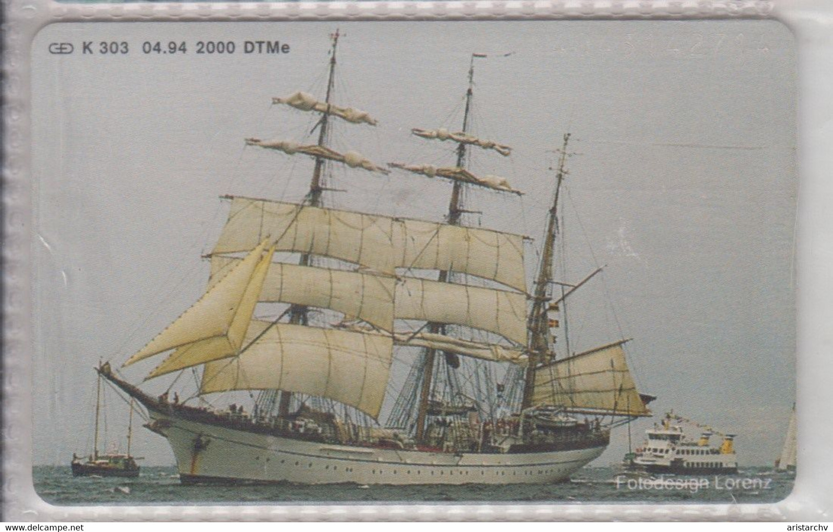 GERMANY 1994 SAILING SHIP KIELER WOCHE GORCH FOCK - Schiffe