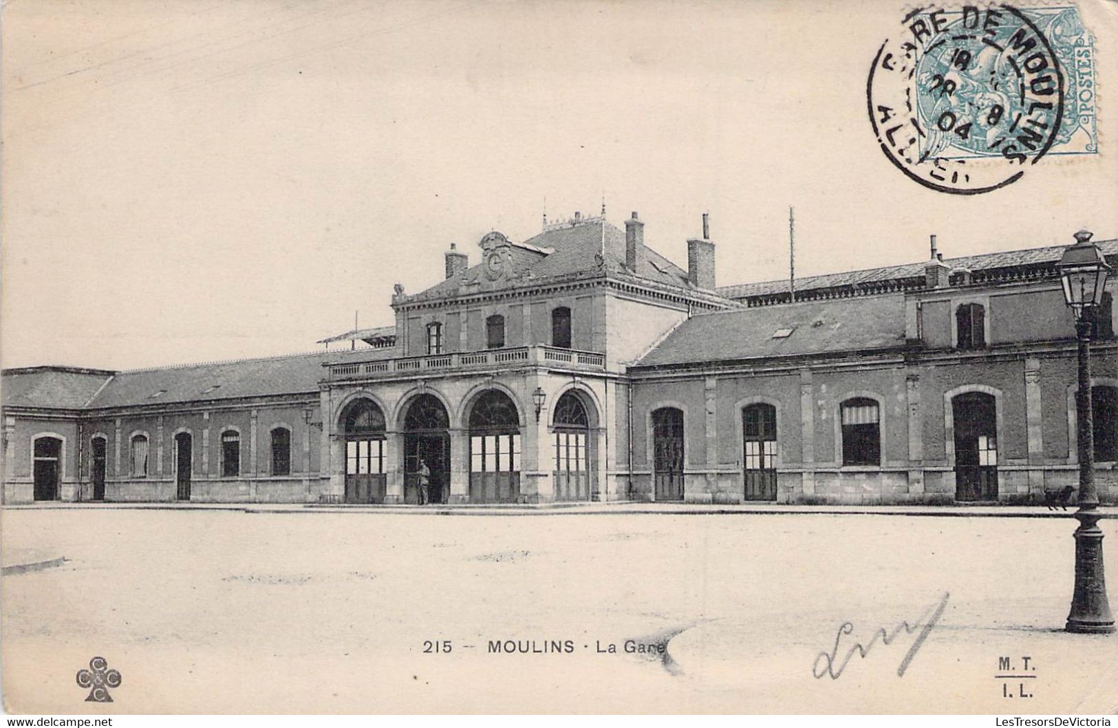 CPA - 03 - MOULINS - La Gare M.T.I.L - Moulins