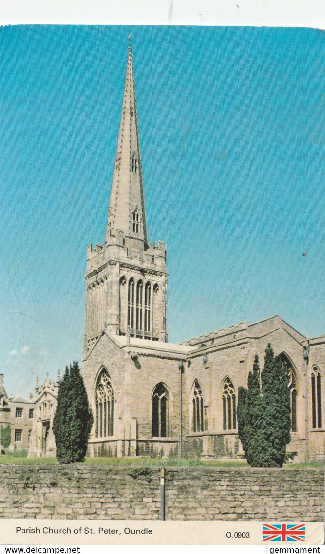 OUNDLE - ST PETERS CHURCH - Northamptonshire