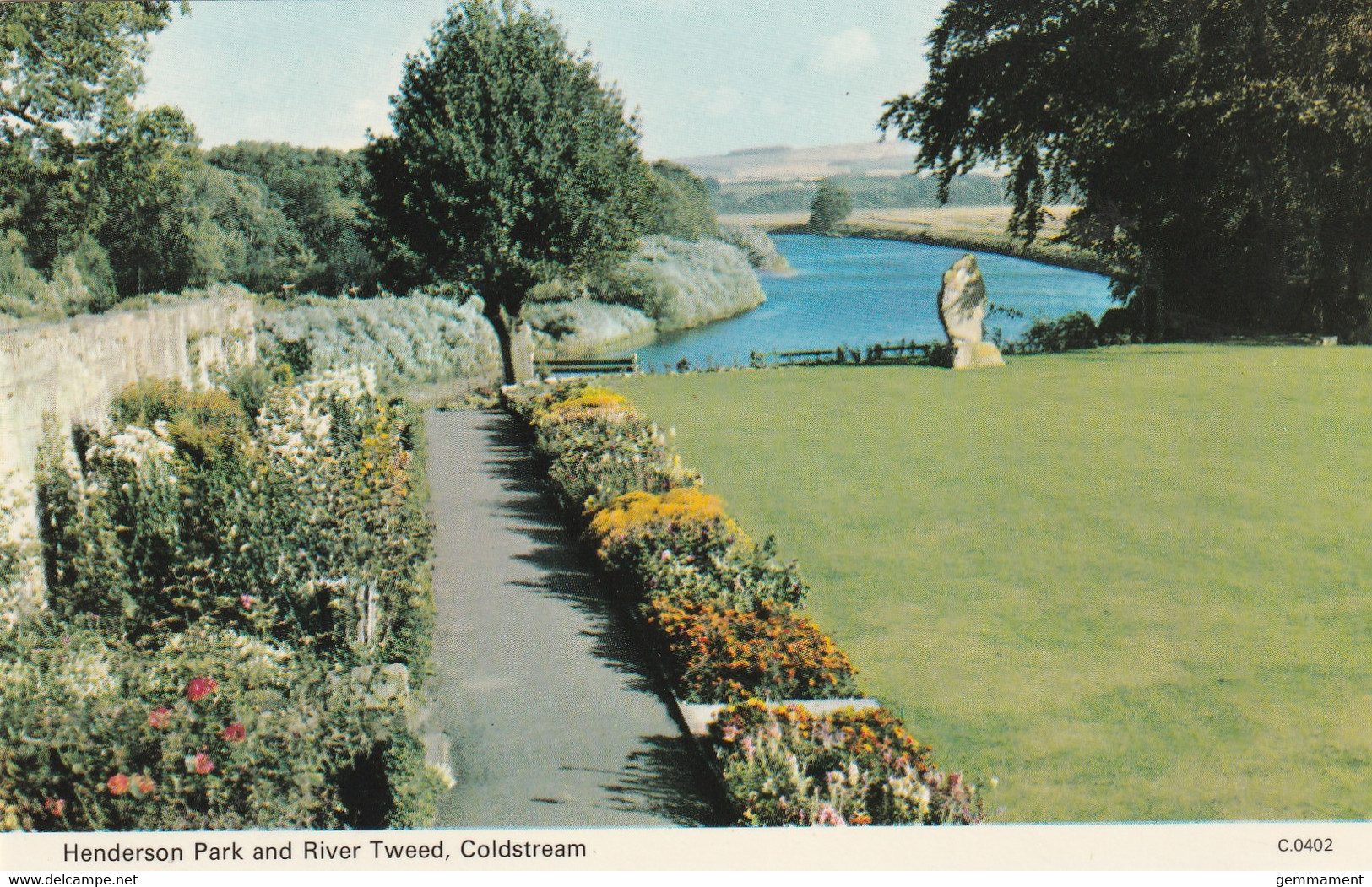 COLDSTREAM - HENDERSON PARK AND RIVER TWEED - Berwickshire