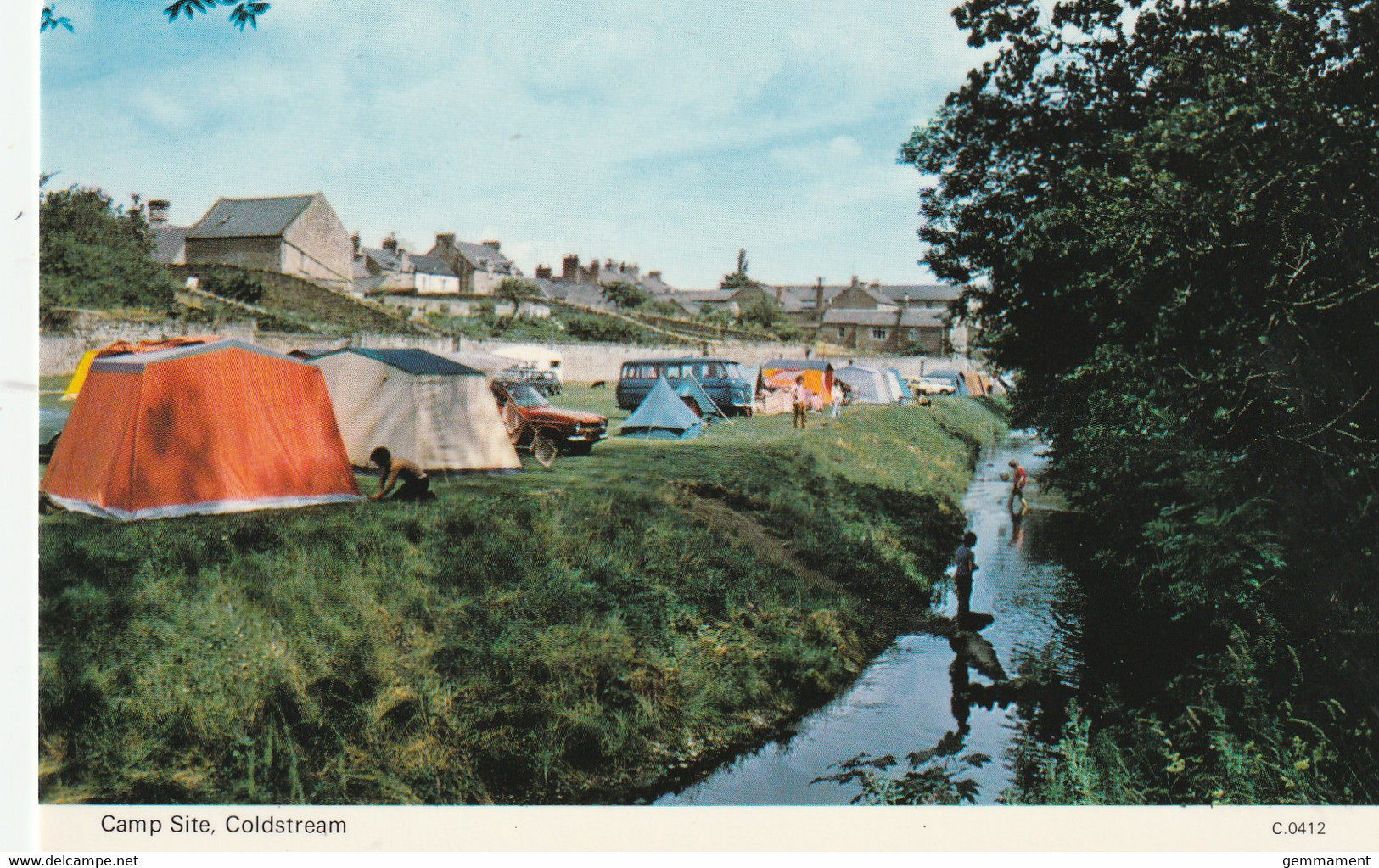 COLDSTREAM  - CAMP SITE - Berwickshire