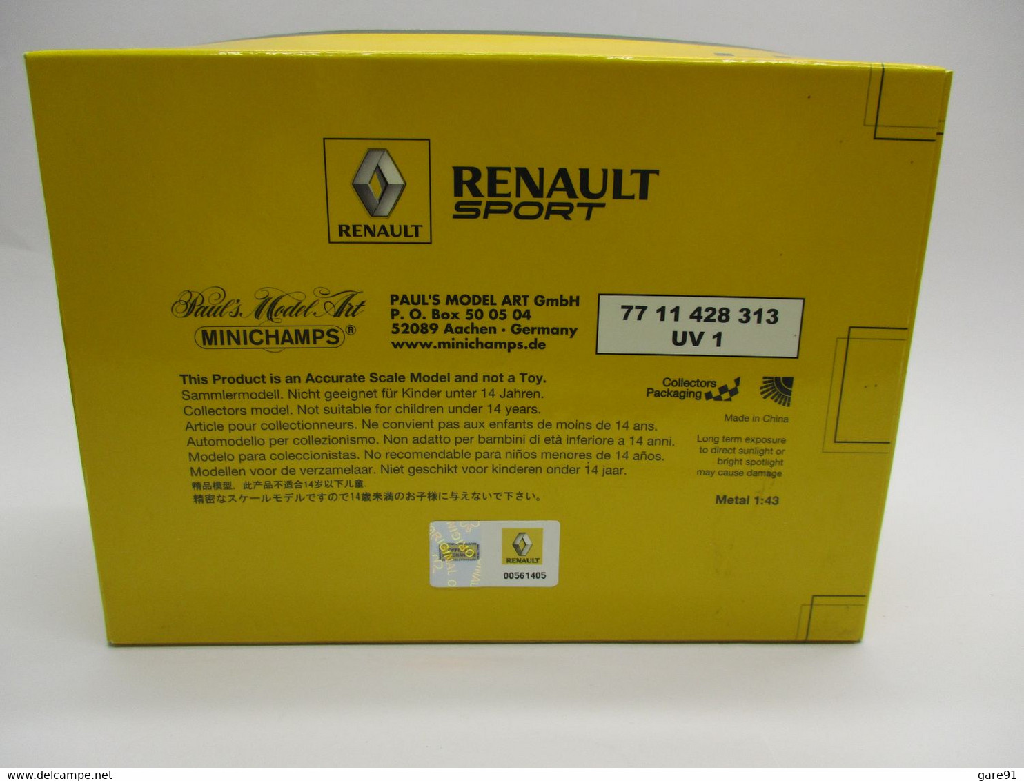 Renault SPORT WIND 2010 - Minichamps