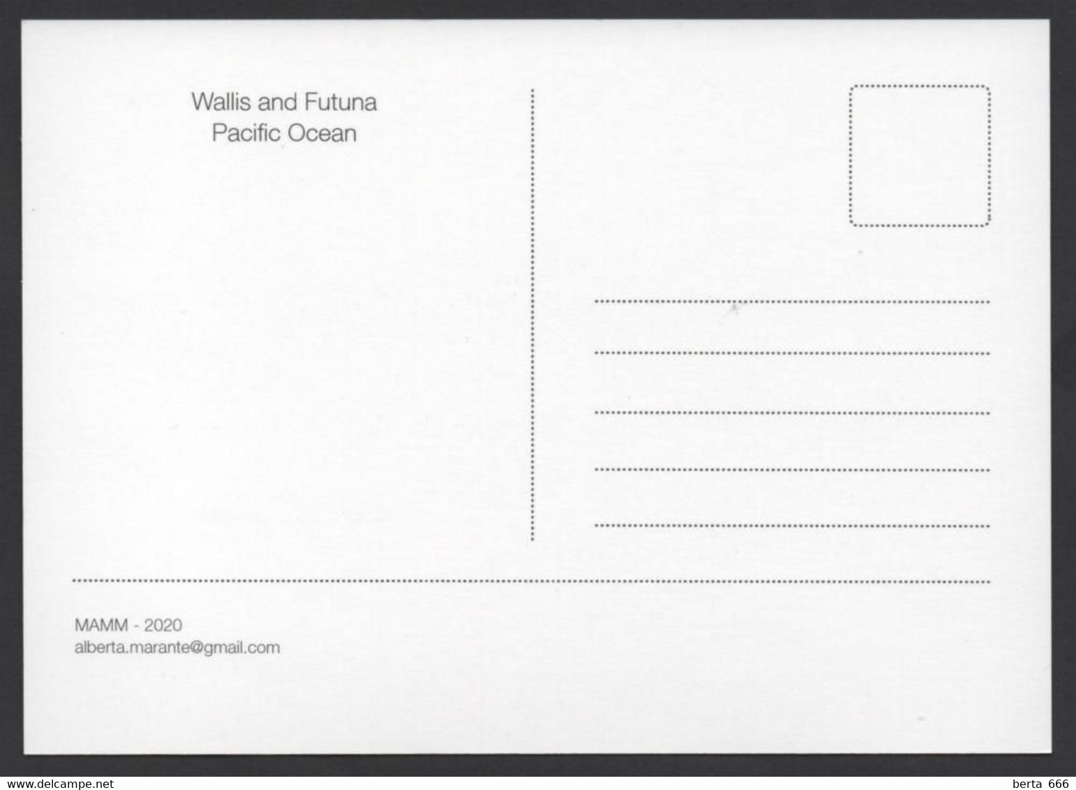 Wallis And Futuna Islands Multiview New Postcard - Wallis Y Futuna