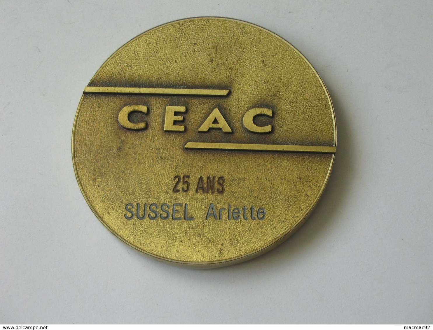 Médaille - Compagnie Européenne D'Accumulateurs  CEAC  **** EN ACHAT IMMEDIAT **** - Professionnels / De Société