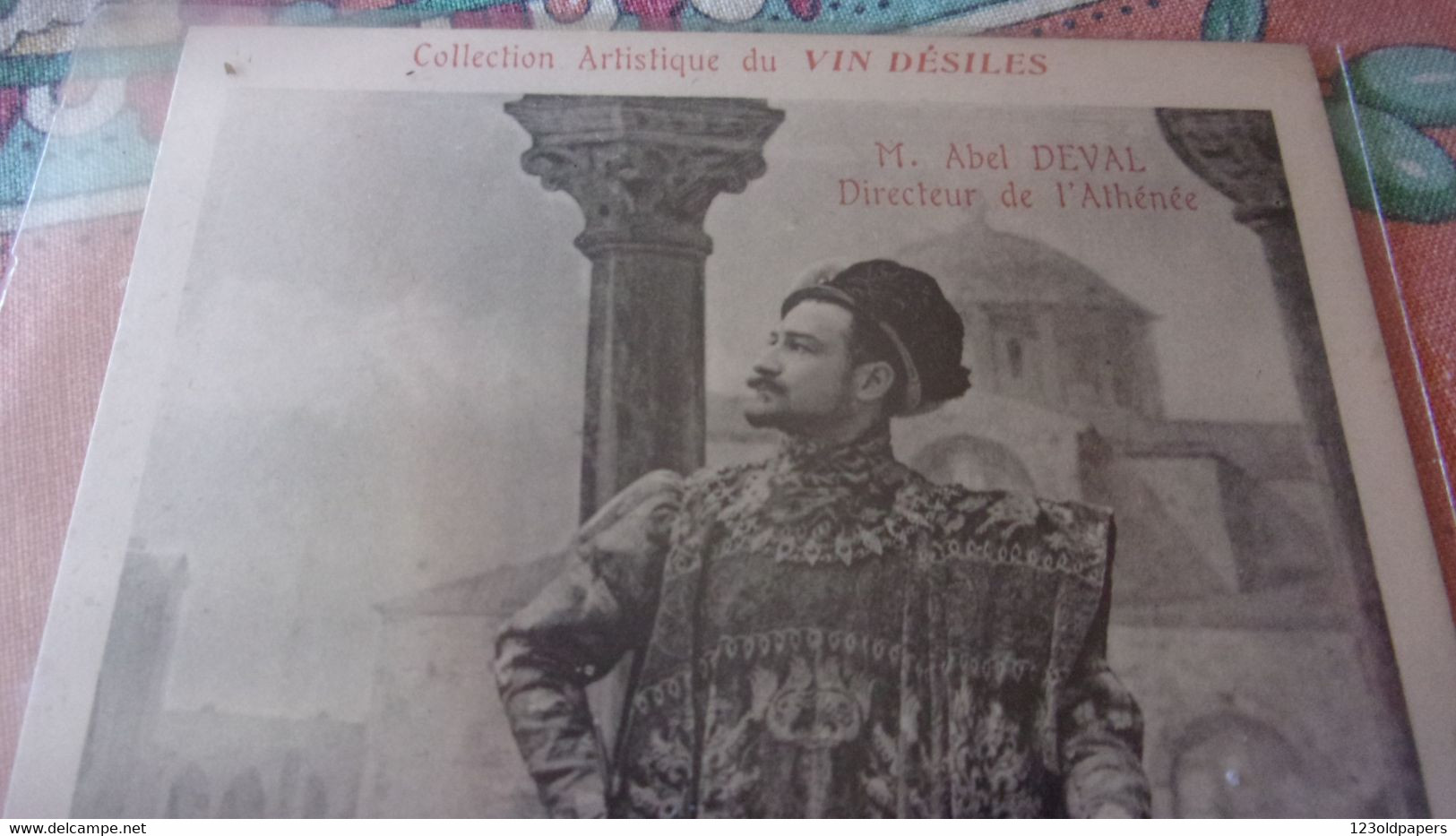 ♥️ 81 TARN ABEL DEVAL BOULARAN NE A ALBAN TARN  PUBLICITE VINS DESILES    ♥️ - Alban