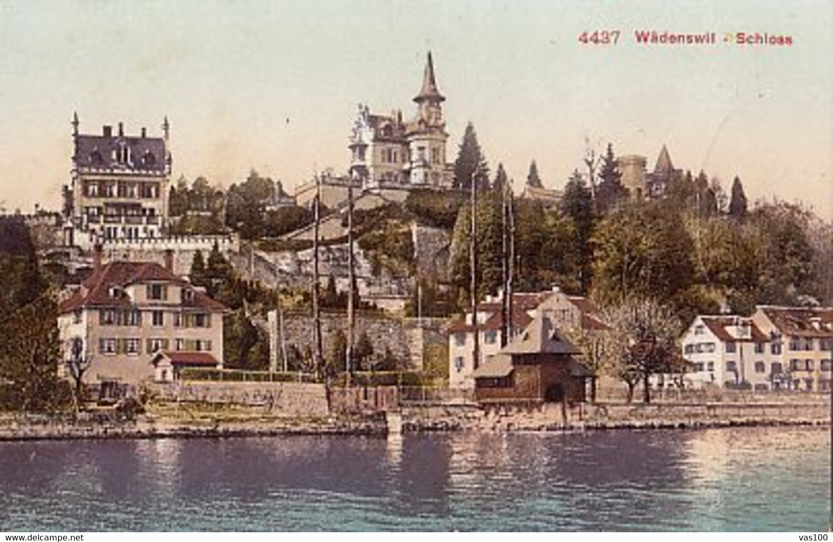 CPA WADENSWIL- BURGLI QUARTER, THE CASTLE - Wädenswil