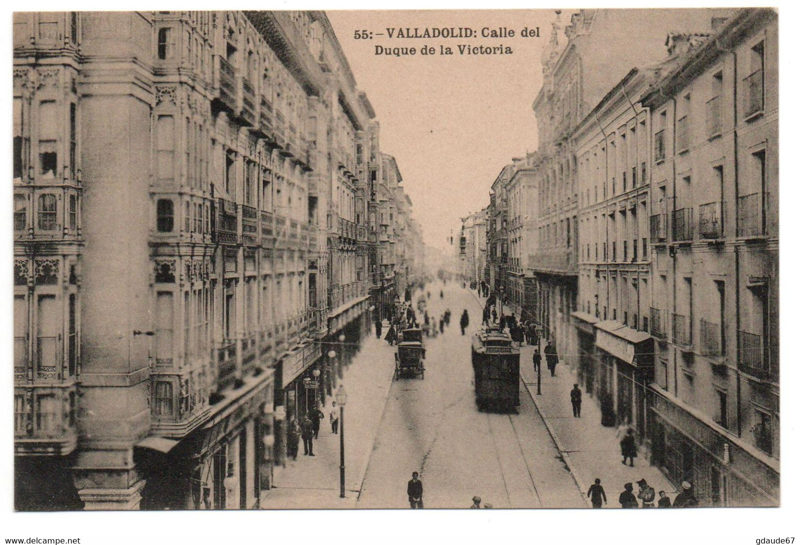 VALLADOLID - CALLE DEL DUQUE DE LA VICTORIA - Valladolid