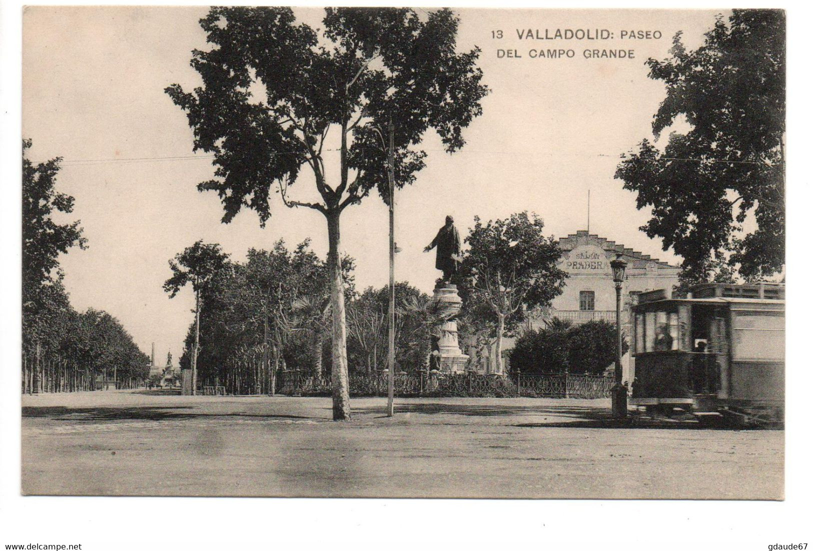 VALLADOLID - PASEO DEL CAMPO GRANDE - Valladolid