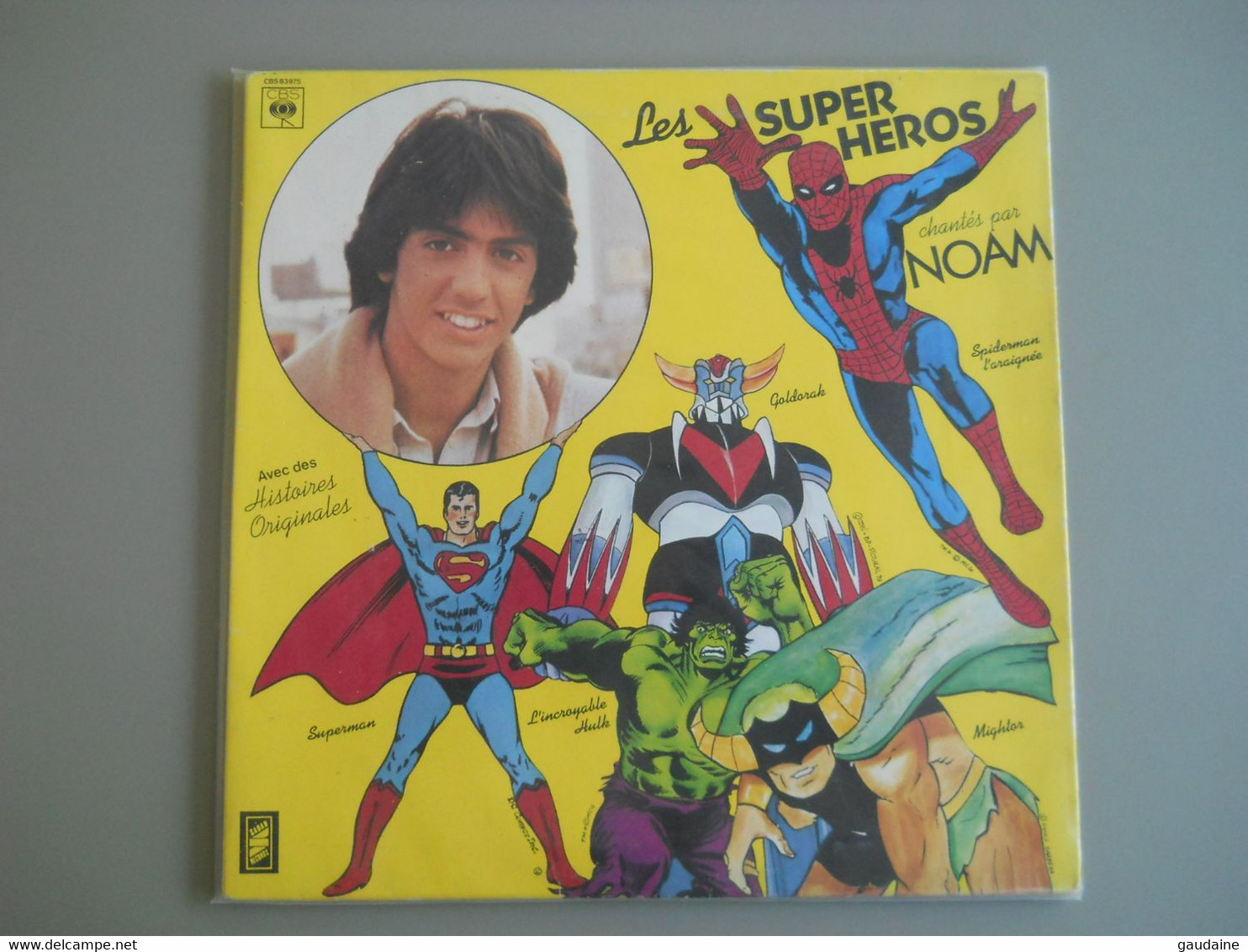 Les Super Héros - Noam  Goldorak  Spiderman  Superman  Hulk - MARVEL COMICS - 1979 - Collector's Editions