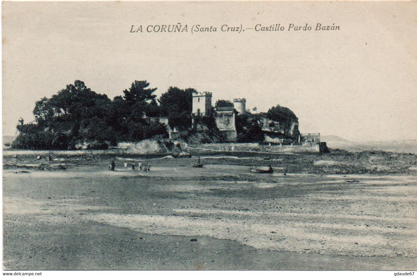 LA CORUNA - SANTA CRUZ - CASTILLO PARDO BAZAN - La Coruña