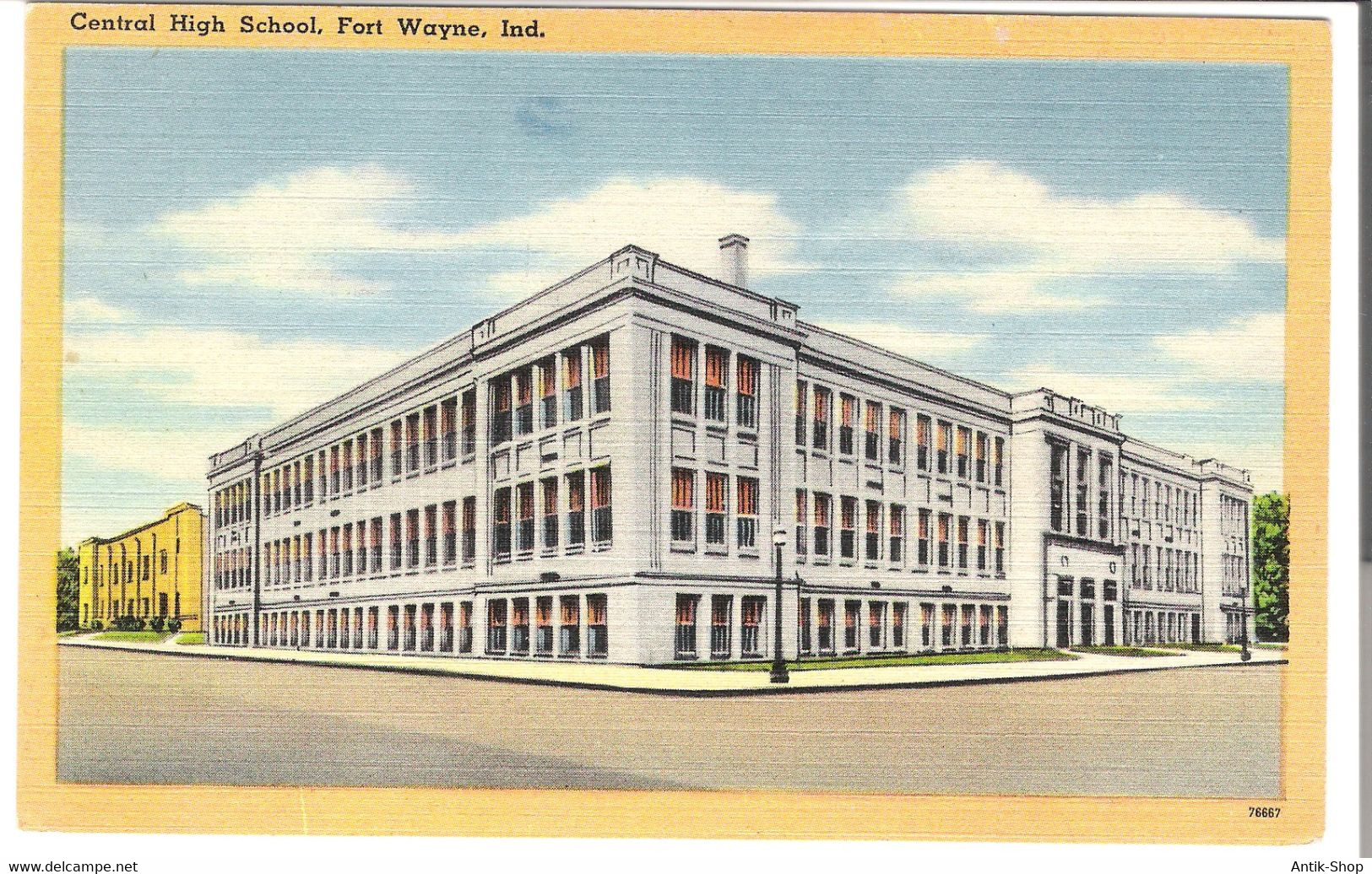 Fort Wayne - Central High School  Von 1950 (5919) - Fort Wayne