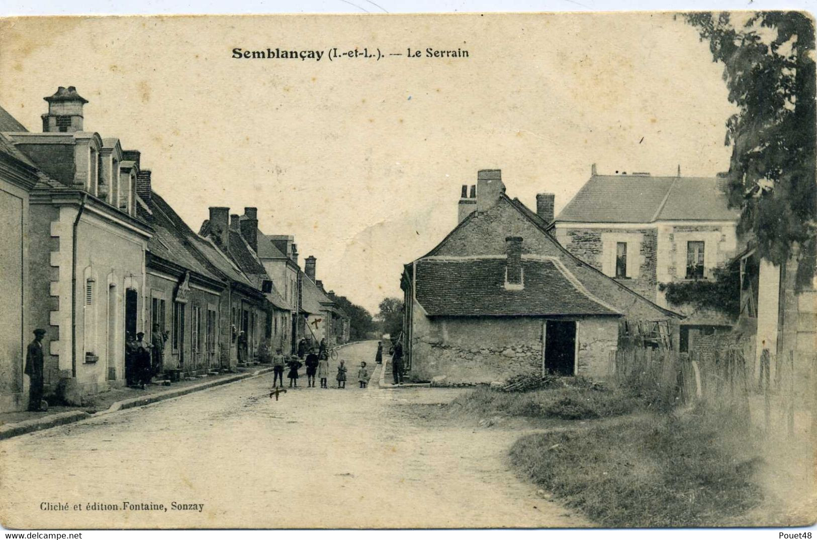 37 - SEMBLANCAY - Le Serrain. - Semblançay