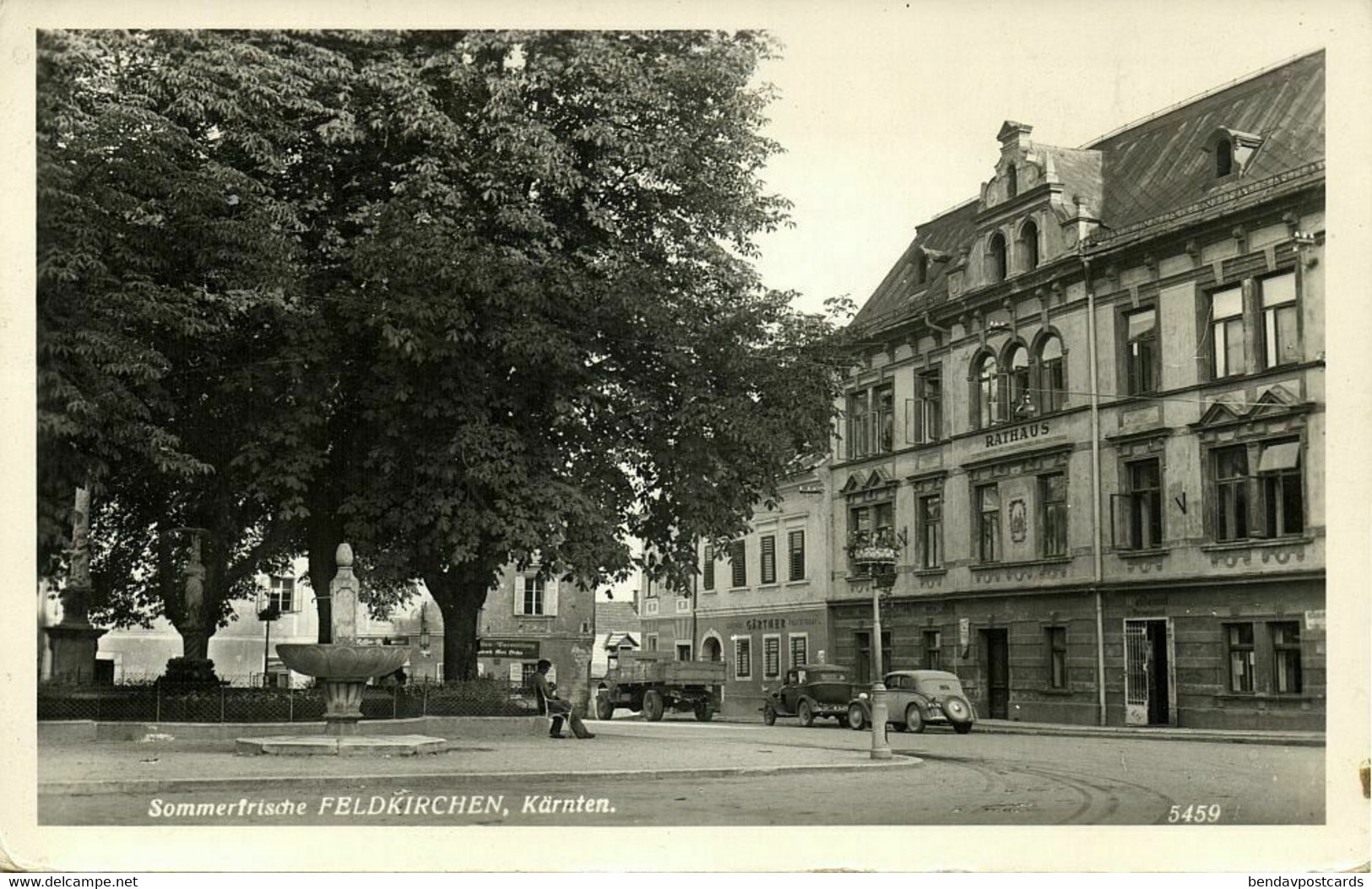 Austria, FELDKIRCHEN, Kärnten, Sommerfrische, Gasthof Gärther (1950s) RPPC - Feldkirchen In Kärnten