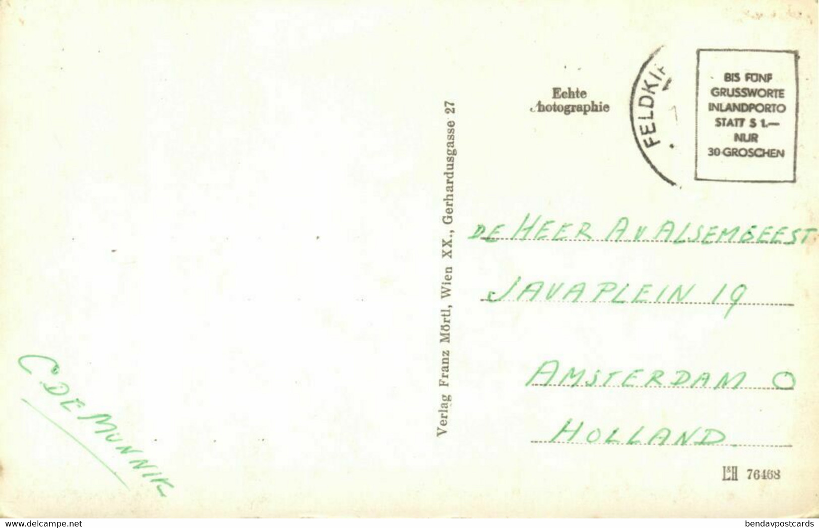 Austria, FELDKIRCHEN, Kärnten, Sommerfrische, Gasthof Gärther (1950s) RPPC - Feldkirchen In Kärnten