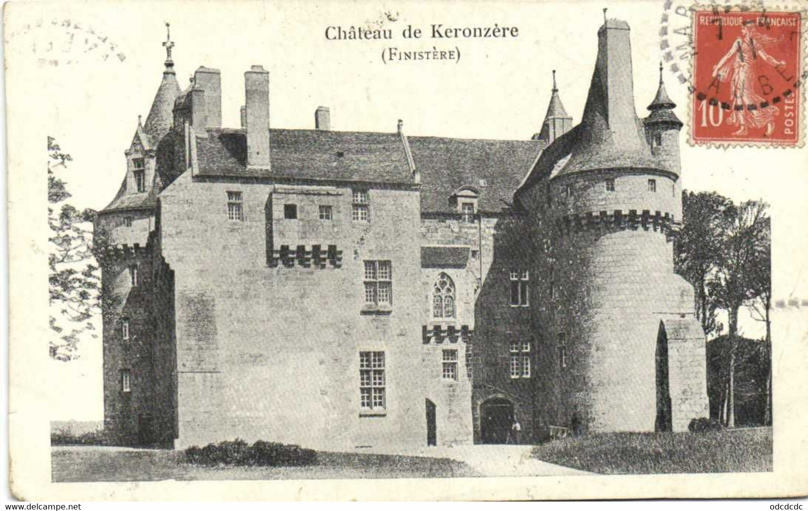 DESTOCKAGE  BON LOT 100 CPA  CHATEAUX FRANCE Toutes scannées