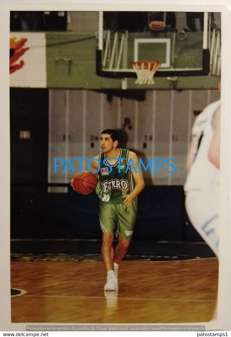 190600 SPORTS CARITA CAPALBO JUGADOR BASKET 14 X 18.5 CM PHOTO NO POSTAL POSTCARD - Basket-ball