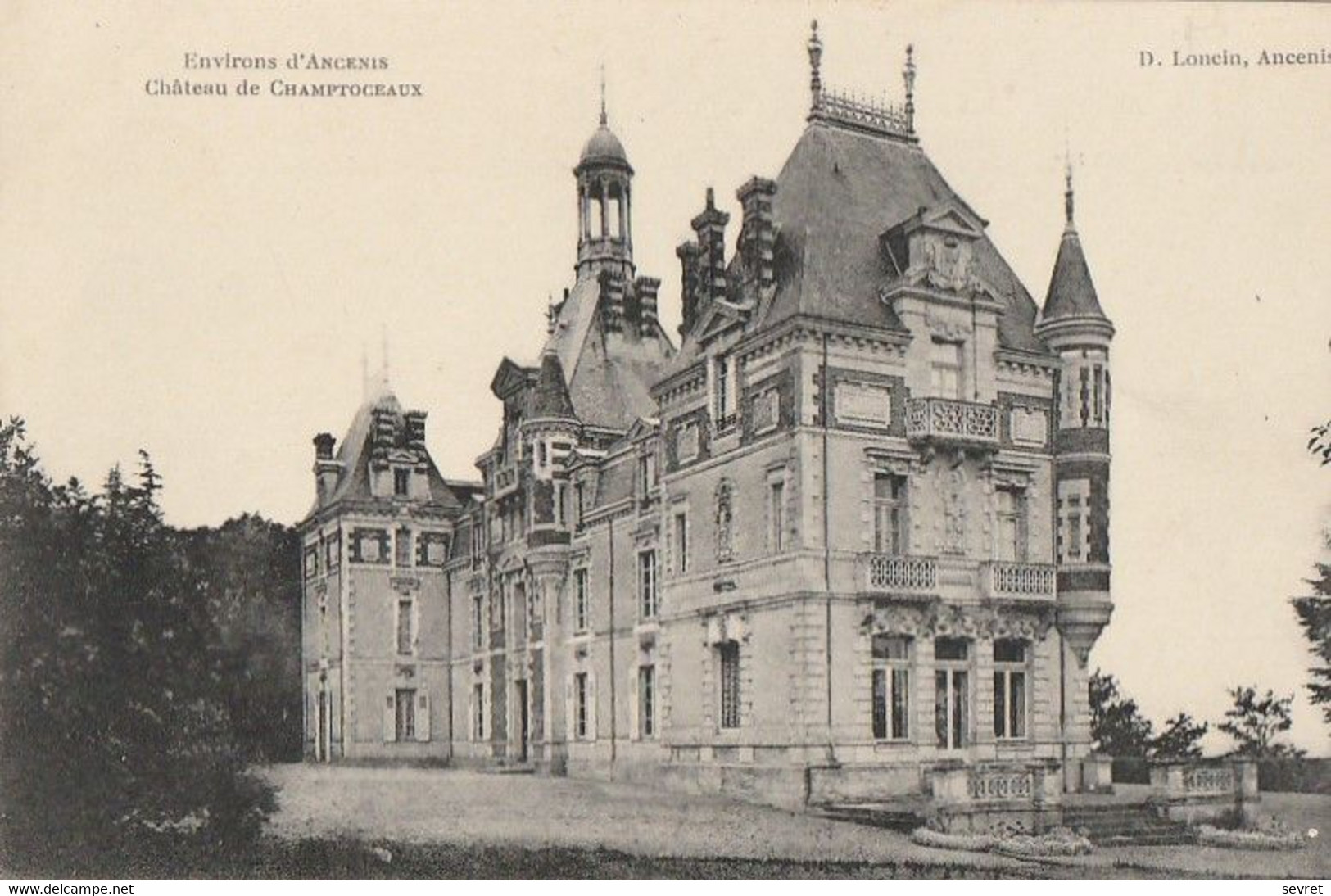 CHAMPTOCEAUX. - Le Château - Champtoceaux