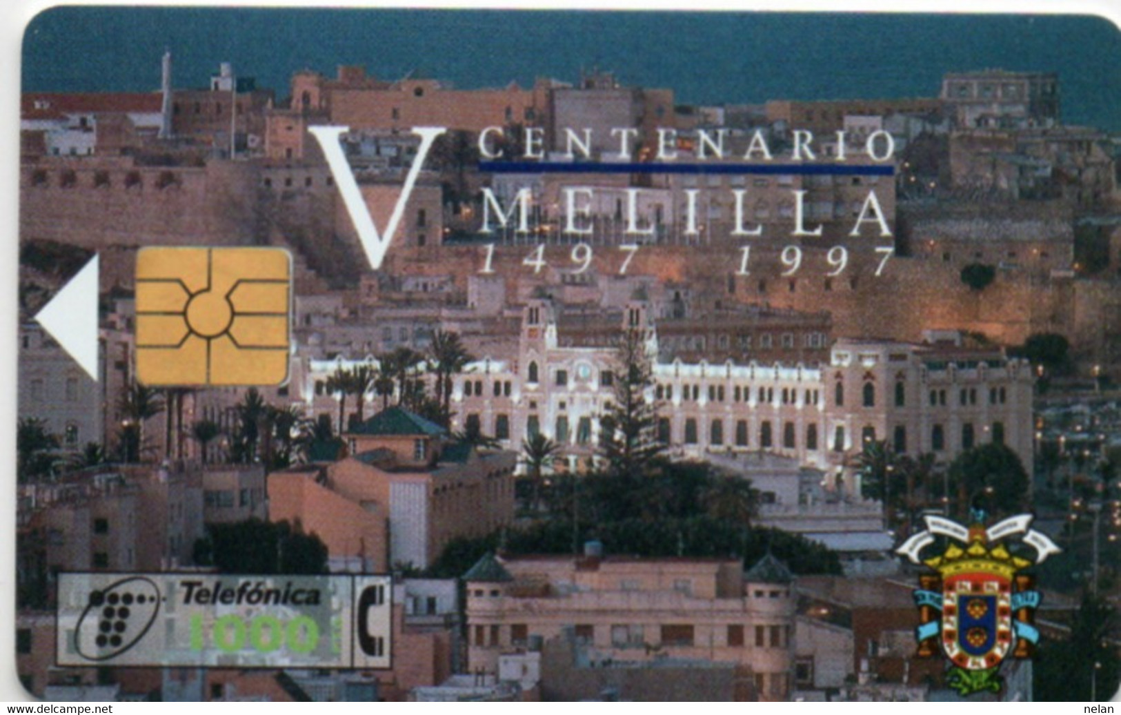 SCHEDA TELEFONICA - PHONE CARD - SPAGNA - CENTENARIO MELILLA - Otros & Sin Clasificación