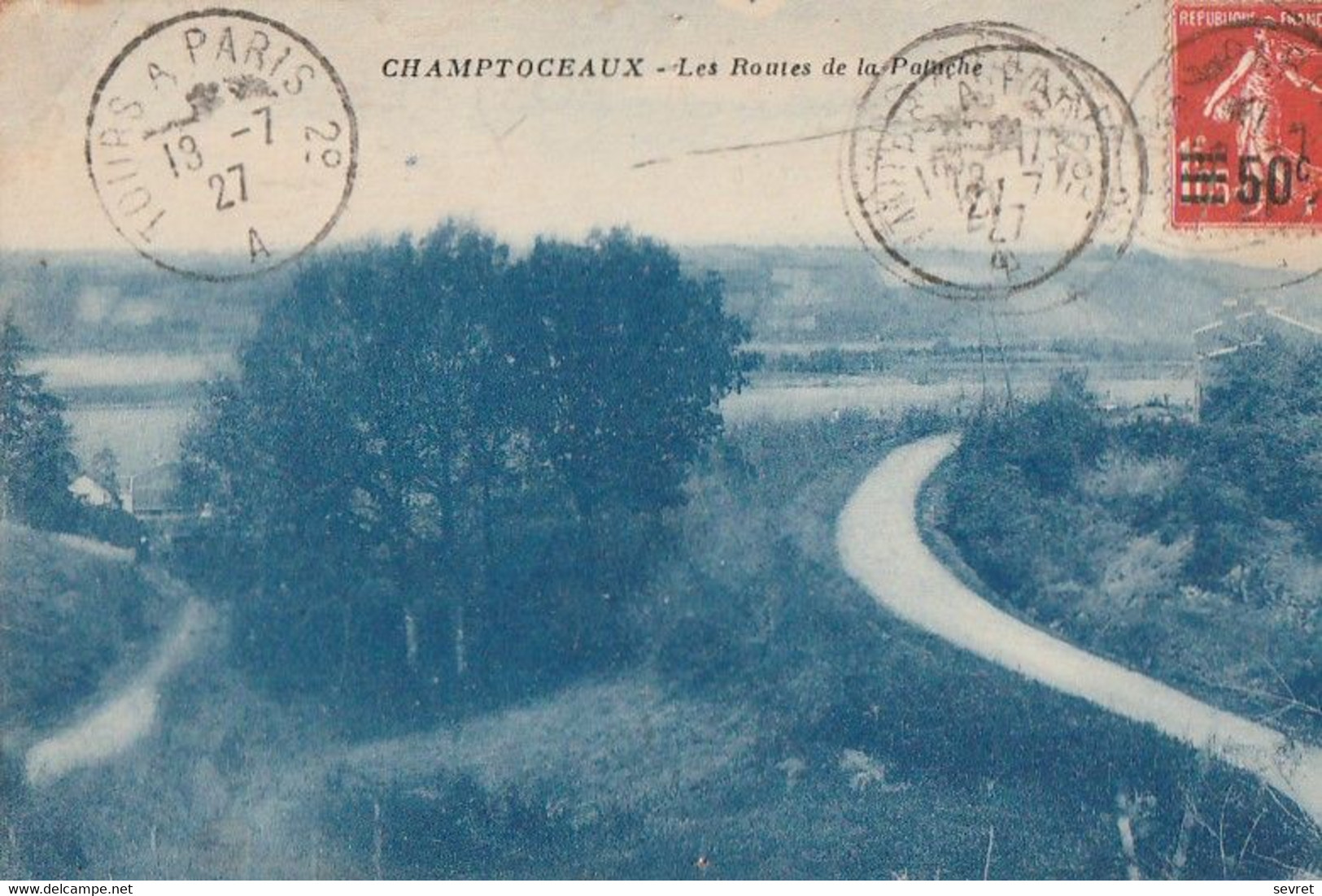 CHAMPTOCEAUX. - Les Routes De La Patache - Champtoceaux