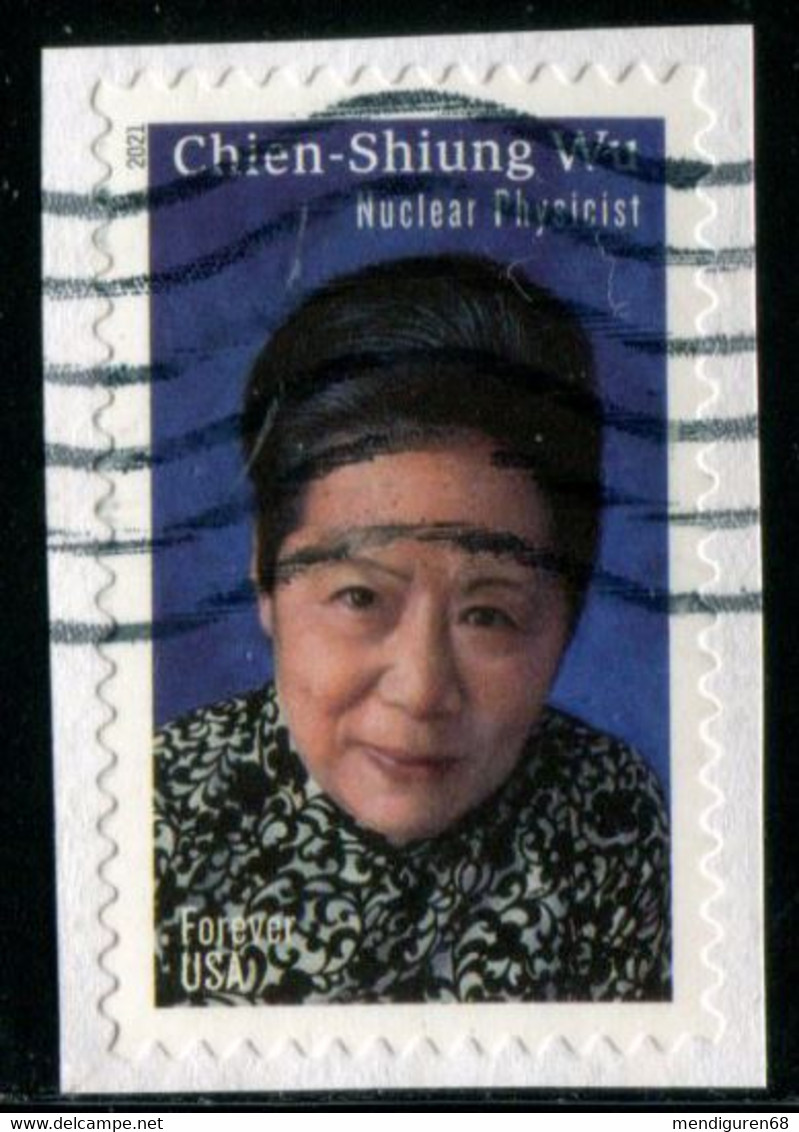 VEREINIGTE STAATEN ETATS UNIS USA 2021 PHYSICIST CHIEN-SHIUNG WU F USED ON PAPER SC 5557 MI 5790 YT 5390 - Used Stamps