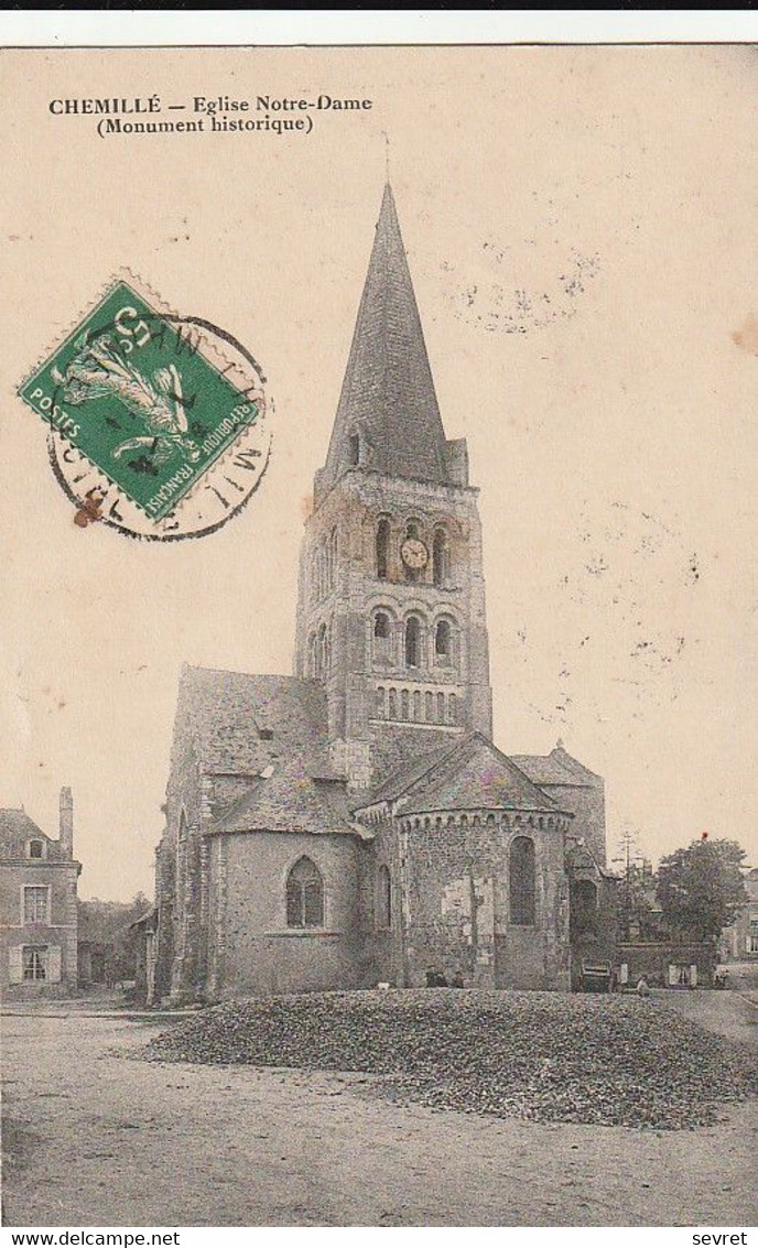 CHEMILLE. - Eglise Notre-Dame (monument Historique) - Chemille