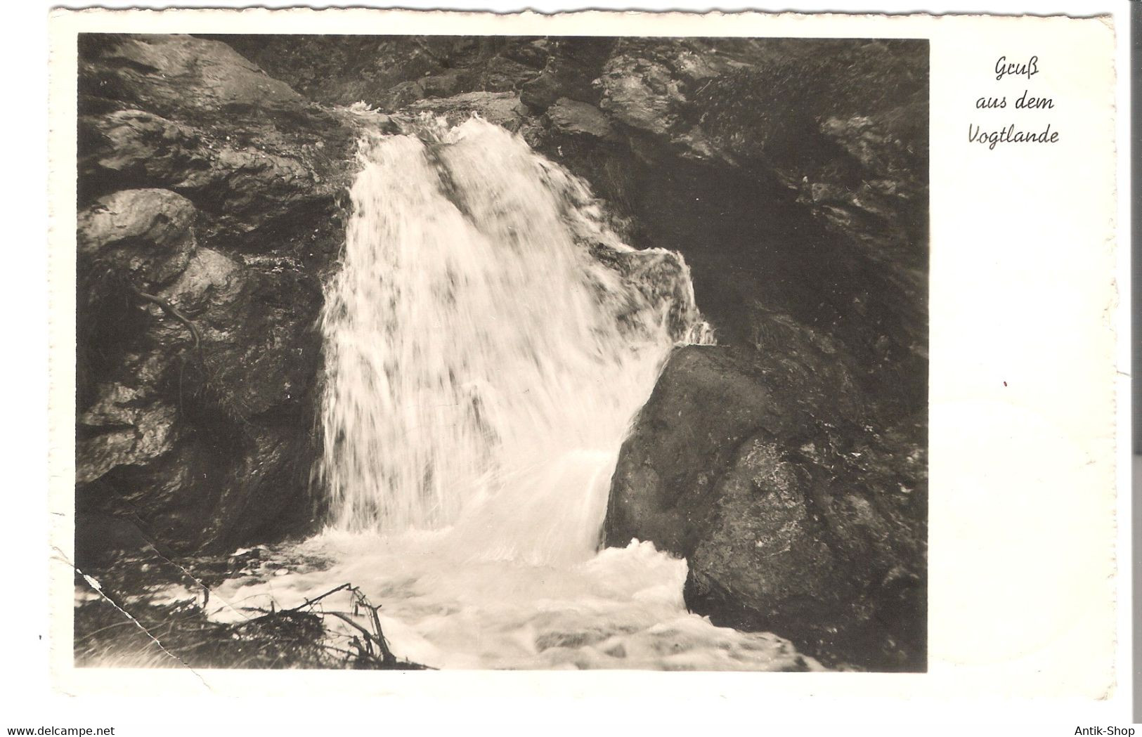 Gruß Aus Dem Vogtland - Rissfälle Bei Falkenstein-Grünbach Von 1936 (5935) - Vogtland