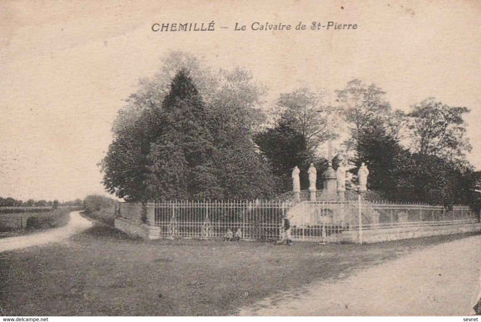 CHEMILLE. -  Le Calvaire De St-Pierre. Carte Pas Courante - Chemille