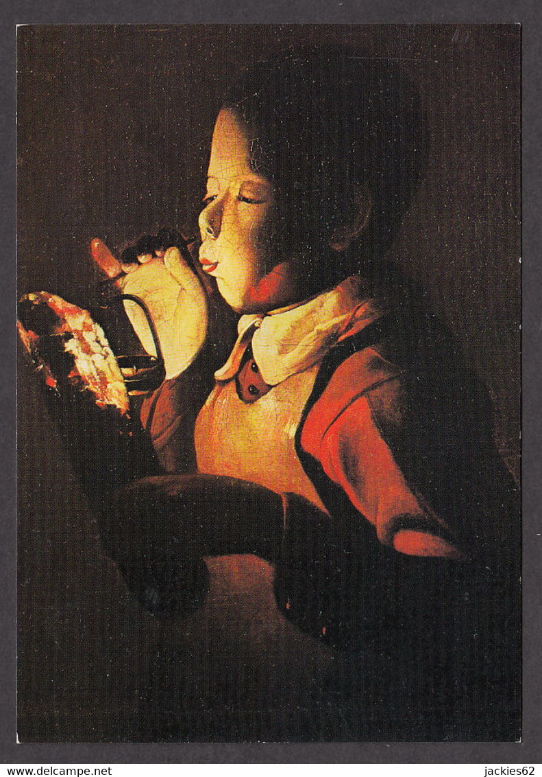 PD149/ Georges DE LA TOUR, *Le Souffleur à La Lampe*, Dijon, Musée Des Beaux-Arts - Schilderijen