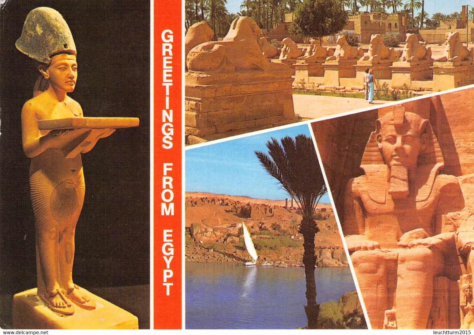 EGYPT - PICTURE POSTCARD 1988 > MÜHLACKER/DE / ZO326 - Storia Postale