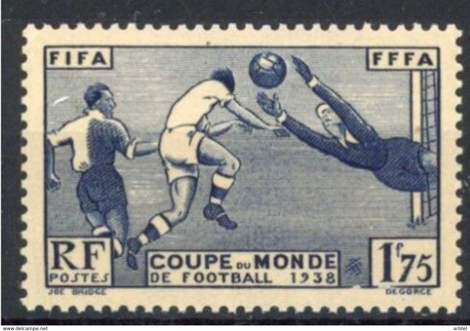 FRANCIA COPA MUNDIAL DE FUTBOL 1938 FIFA WORLS FOOTBALL - 1938 – Frankreich