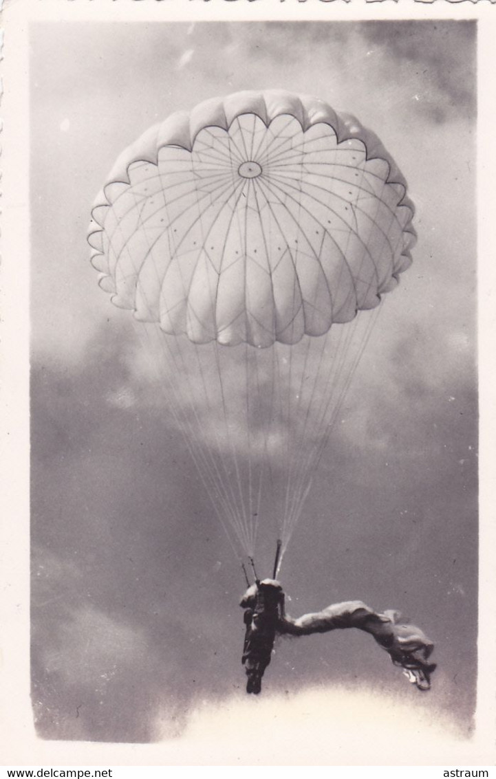 Cpa ( Carte Photo )- Sport - Parachutisme - - Parachutisme