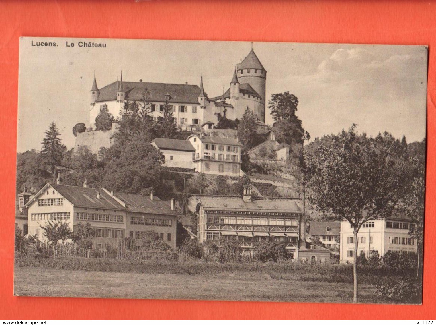 ZRH-30 Lucens Le Château  Circ. 1920 Huwyler Sans Numéro - Lucens