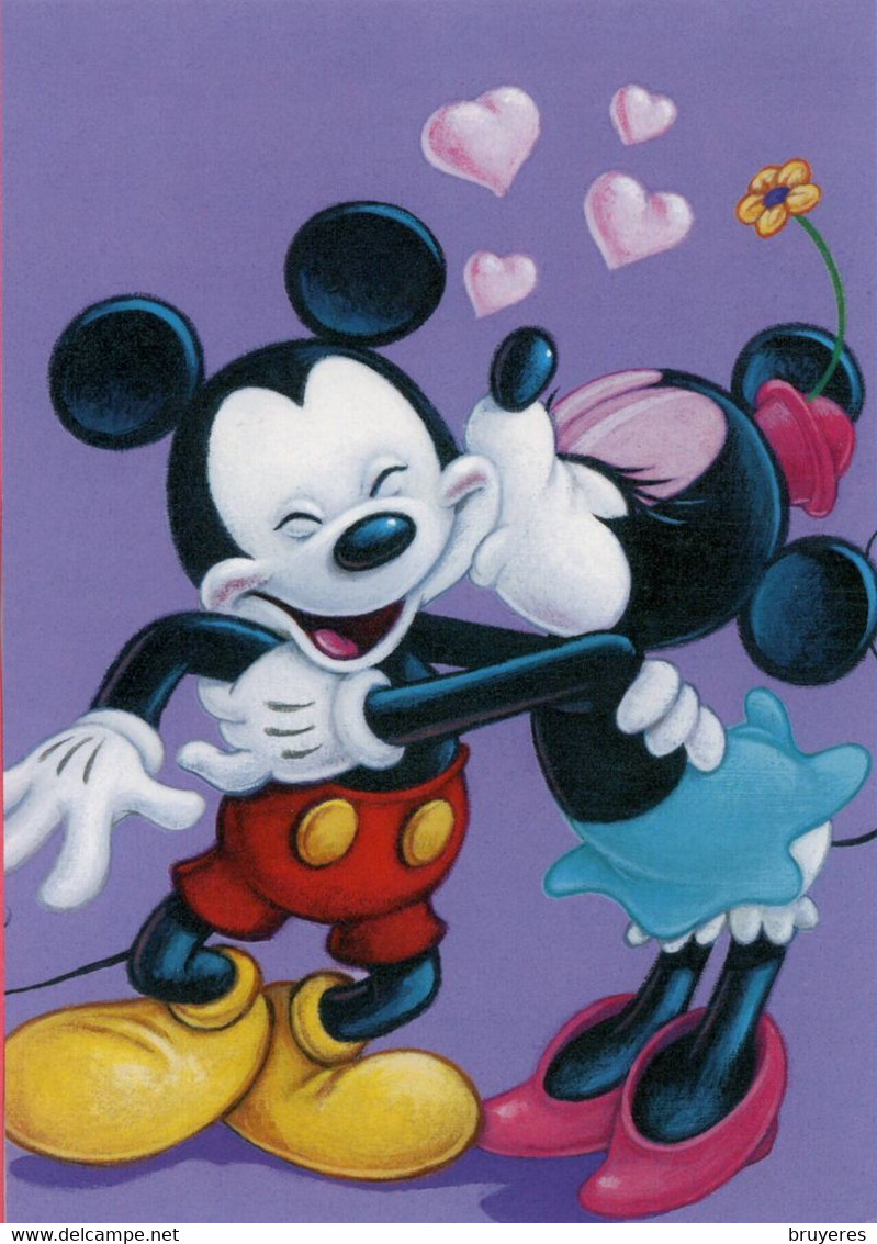 ENTIER POSTAL** De 2006 Des USA Sur CP Avec Timbre Et Illust. "MICKEY & MINNIE" - 2001-10