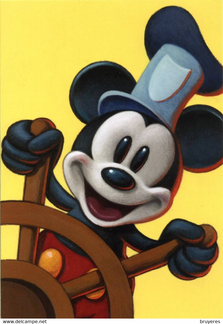 ENTIER POSTAL** De 2008 Des USA Sur CP Avec Timbre Et Illust. "MICKEY A LA BARRE" - 2001-10