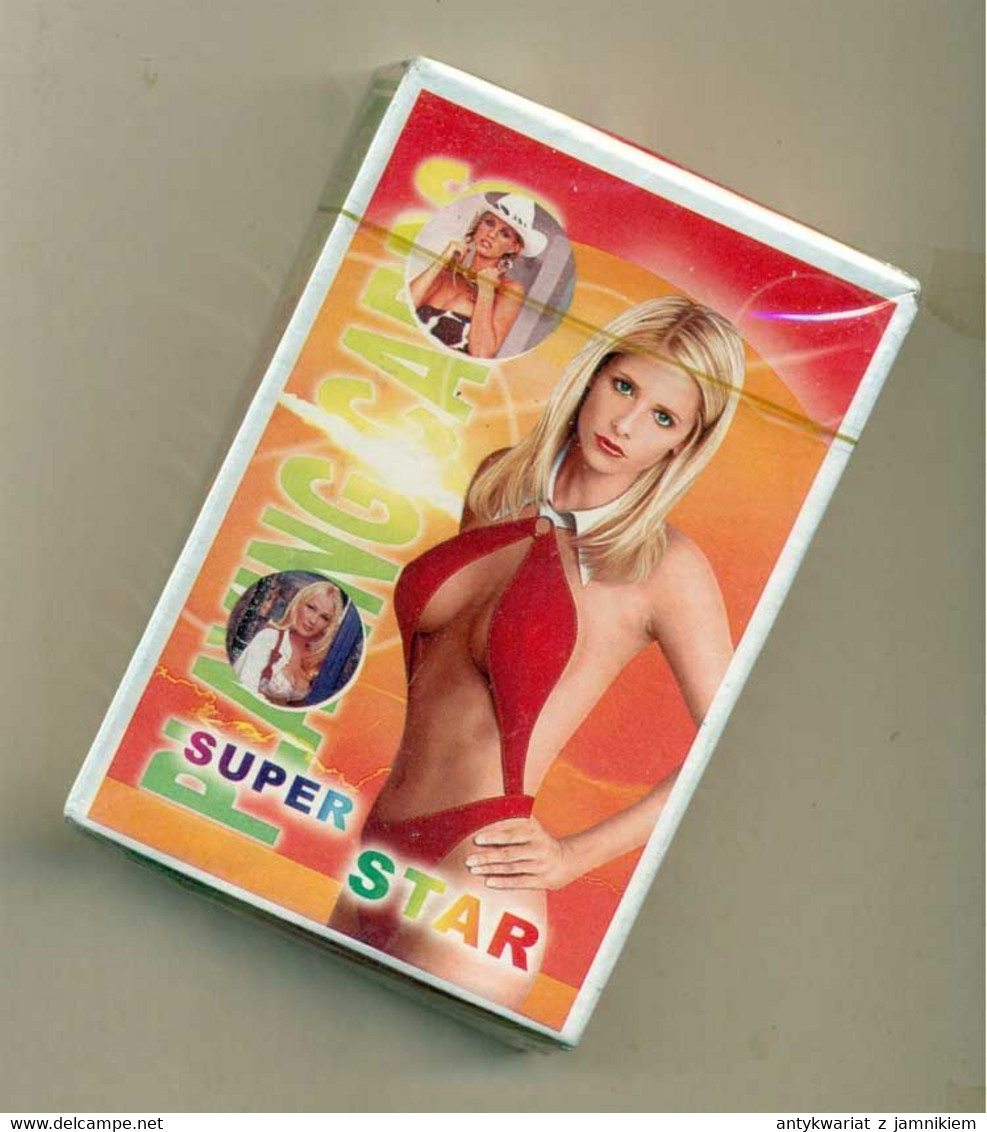 SUPER STAR Karty Do Gry Playing Cards - Akt Nude Erotik Nus Pin Up - 54 Cartas