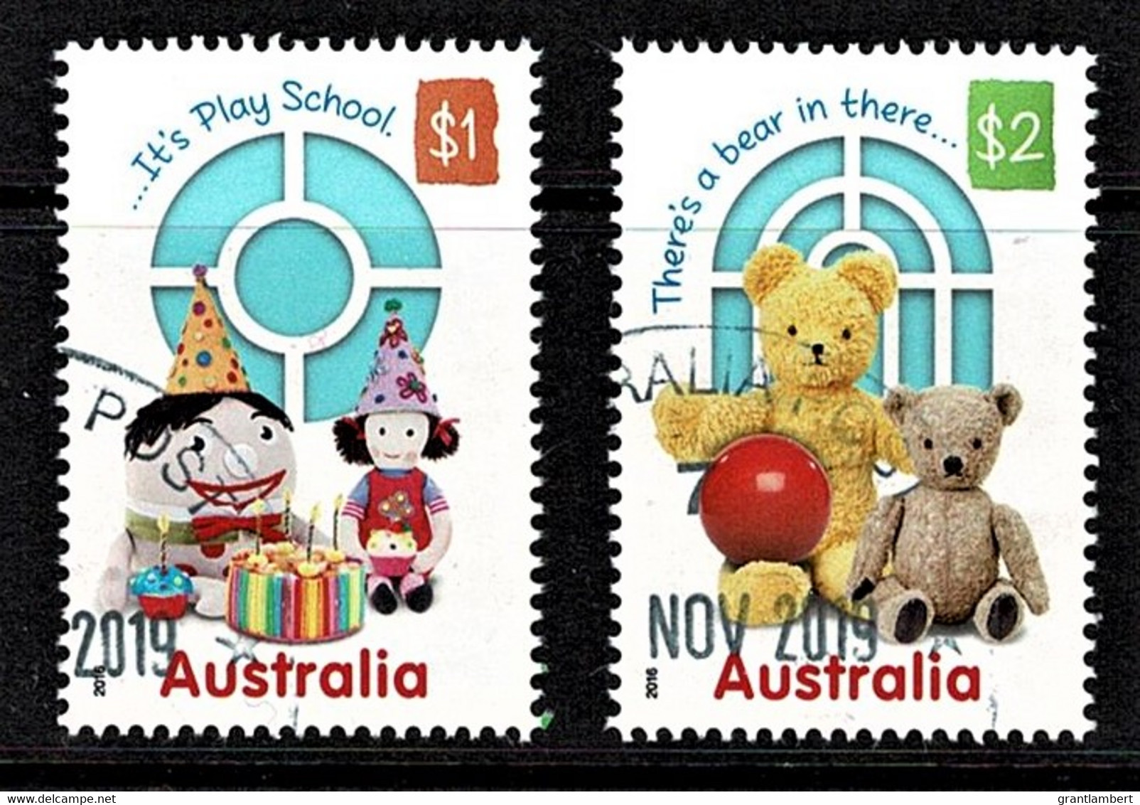 Australia 2016 Play School - 50 Years Set Of 2 CTO - Used Stamps