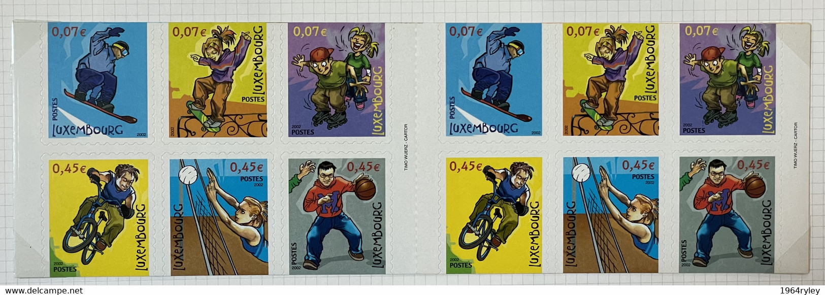 LUXEMBOURG - MNH** - 2002 - # 1511 - Booklets