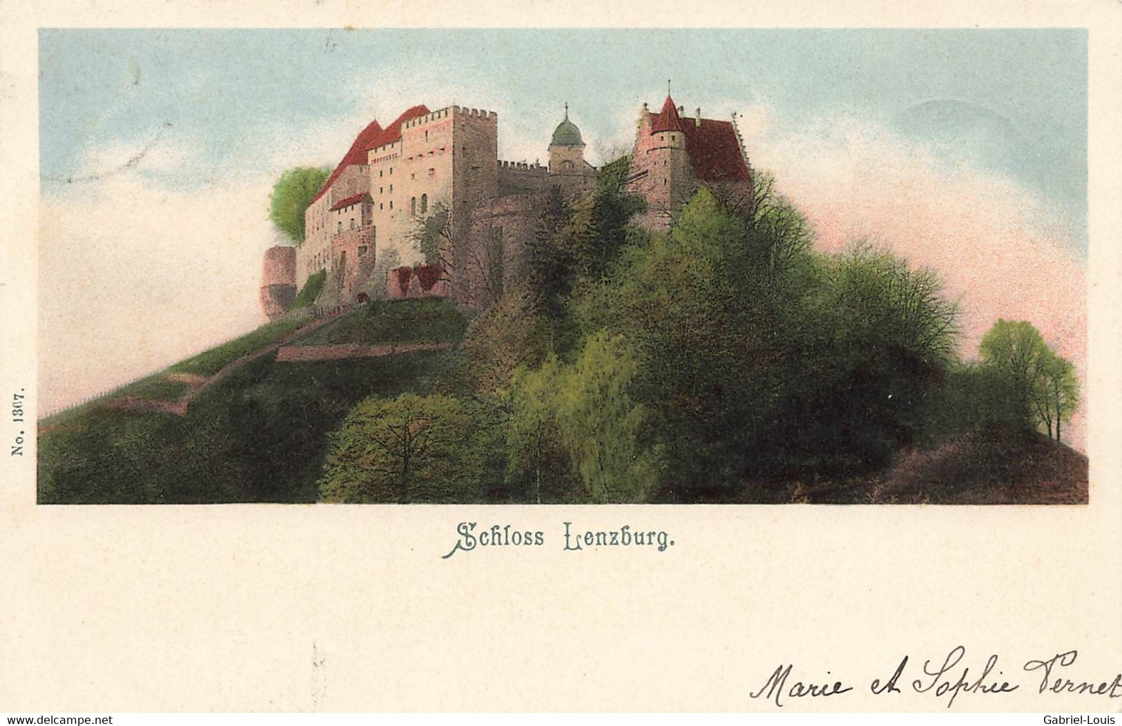 Schloss Lenzburg 1902 - Lenzburg