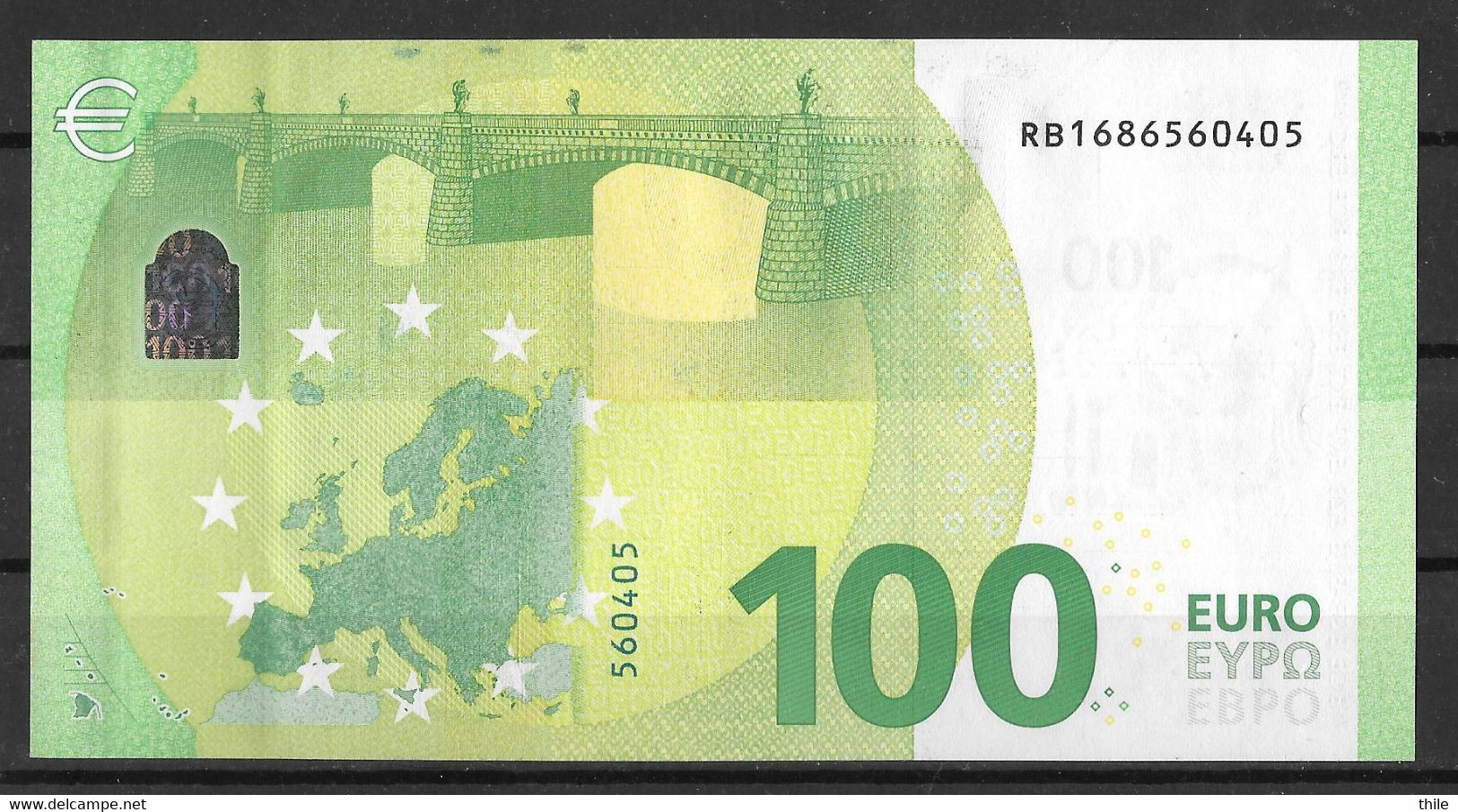 GERMANY - 100 € - RB - R003 A1 - UNC - Draghi - 100 Euro