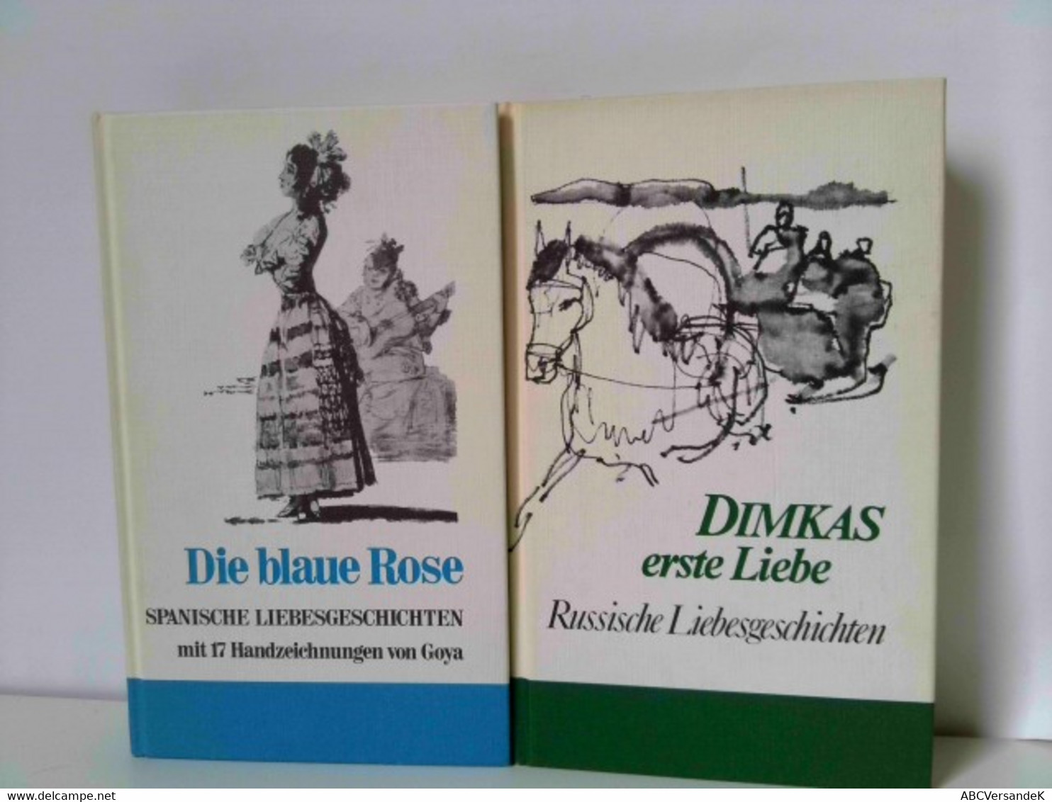 KONVOLUT/Liebesgeschichten - 2 Bücher: 1) Dimkas Erste Liebe. Russische Liebesgeschichten Einst Und Heute; 2) - Nouvelles